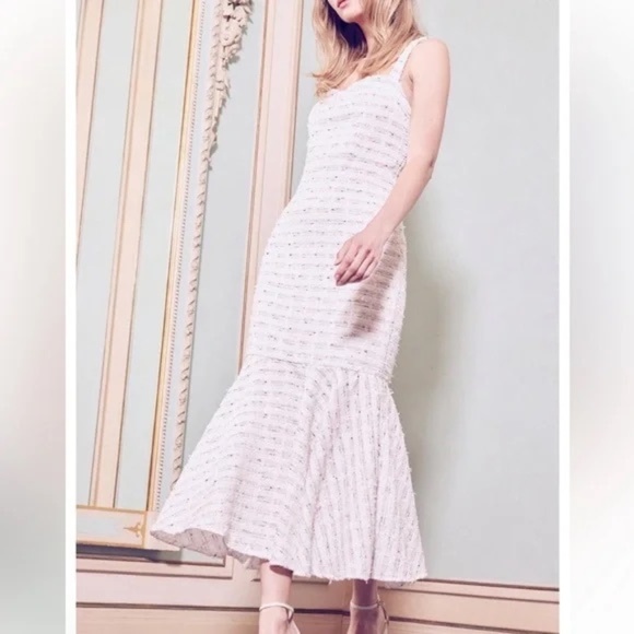 Misa Los Angeles Dresses & Skirts - MISA LOS ANGELES Elke Dress in Winter White Size Medium NWT $540